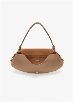 B-Kat studs bag Coca Mocha B2060040 Ganni 